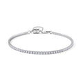 D'Joy Moissanit Armband ca. 19 cm 925 Silber Rhodiniert ca. 2,96 ct.(10-15 Werktage Lieferzeit)  2.43 ct