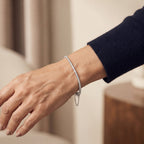 D'Joy Moissanit Armband ca. 19 cm 925 Silber Rhodiniert ca. 2,96 ct.(10-15 Werktage Lieferzeit)  2.43 ct