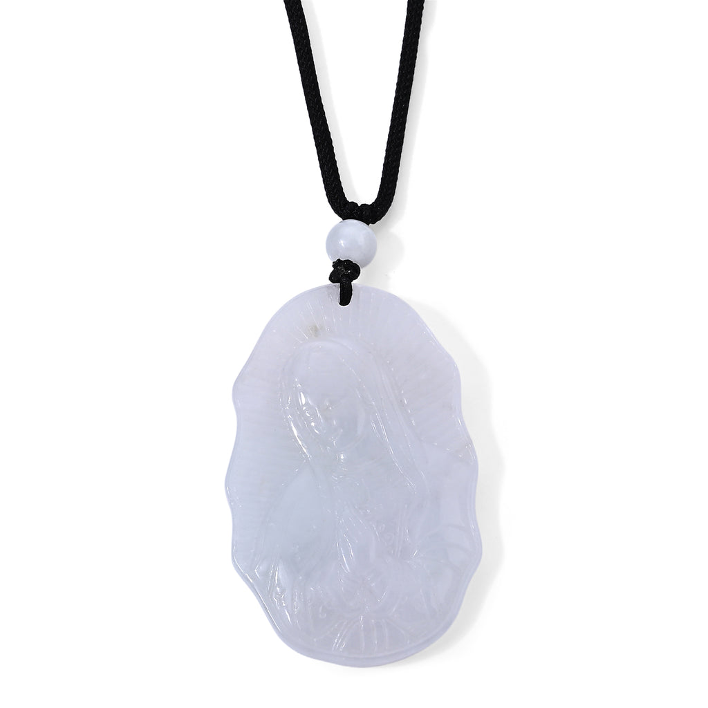 Weiße Jade Halskette Flexibles cm ca. 75.00 ct