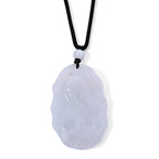 Weiße Jade Halskette Flexibles cm ca. 75.00 ct