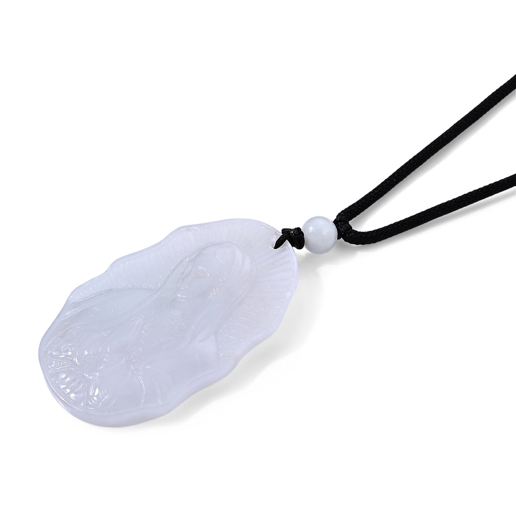 Weiße Jade Halskette Flexibles cm ca. 75.00 ct