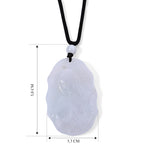 Weiße Jade Halskette Flexibles cm ca. 75.00 ct