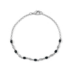 EVER TRUE London Blau Topas Armband ca. 19 cm Reine Bronze ca. 1,48 ct.