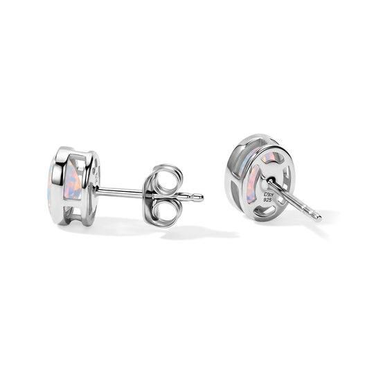 D'Joy Merkur mystischer Topas Ohrringe 925 Silber Platiniert ca. 1.80 ct