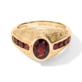 EVER TRUE Mosambik Granat Ring Reine Bronze (Größe 17.00) ca. 2,22 ct