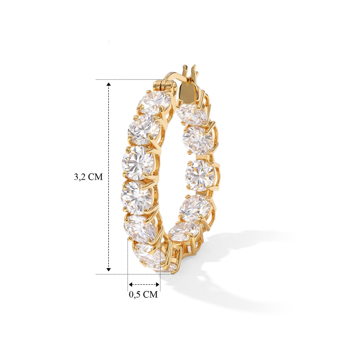750 Gelbgold vermeil