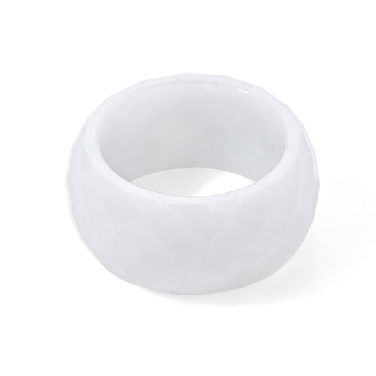 Weiße Jade Ring (Größe 22.00) (4-5 Werktage Lieferzeit) ca. 30.00 ct