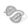 LUXURIANT DIAMOND - Lab Grown Diamant SI-GH Ring 925 Silber Rhodiniert (Größe 17.00) ca. 1,51 ct