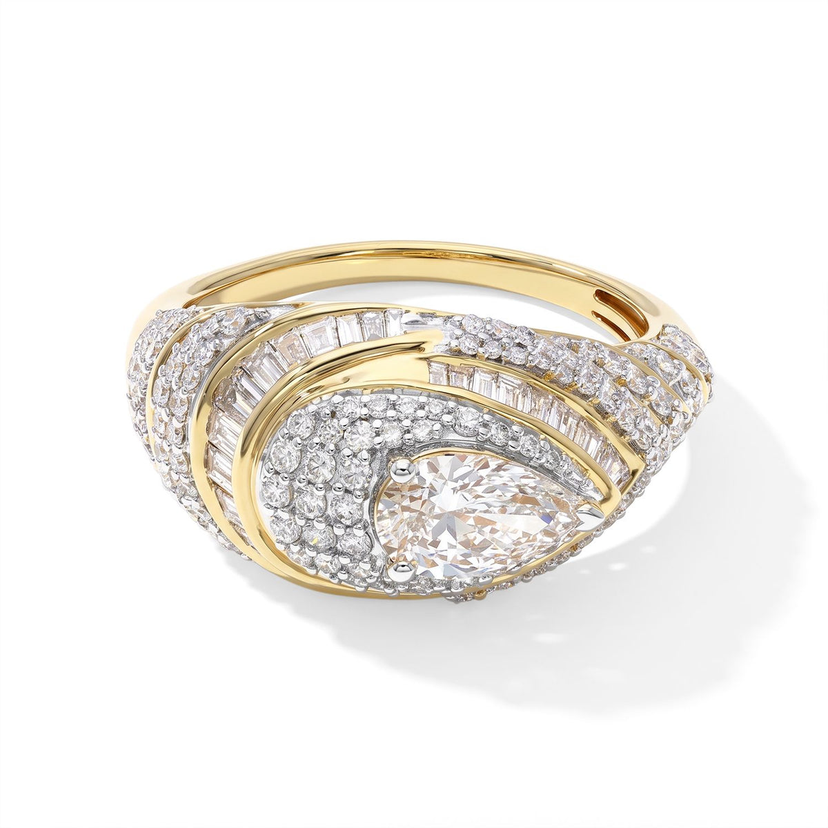750 Gelbgold vermeil