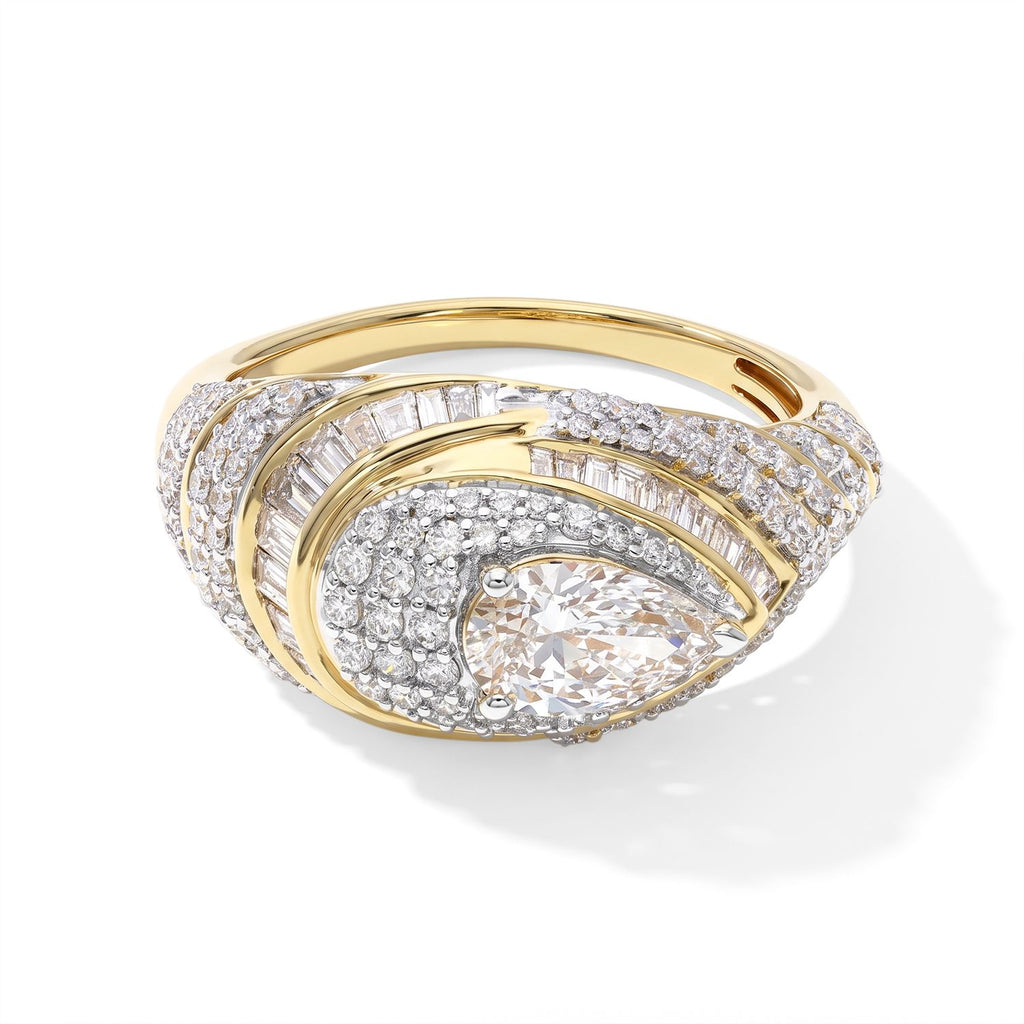 750 Gelbgold vermeil