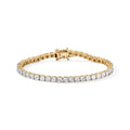 EVER TRUE Weißdiamant Armband ca. 19 cm Nickelfreies Messing