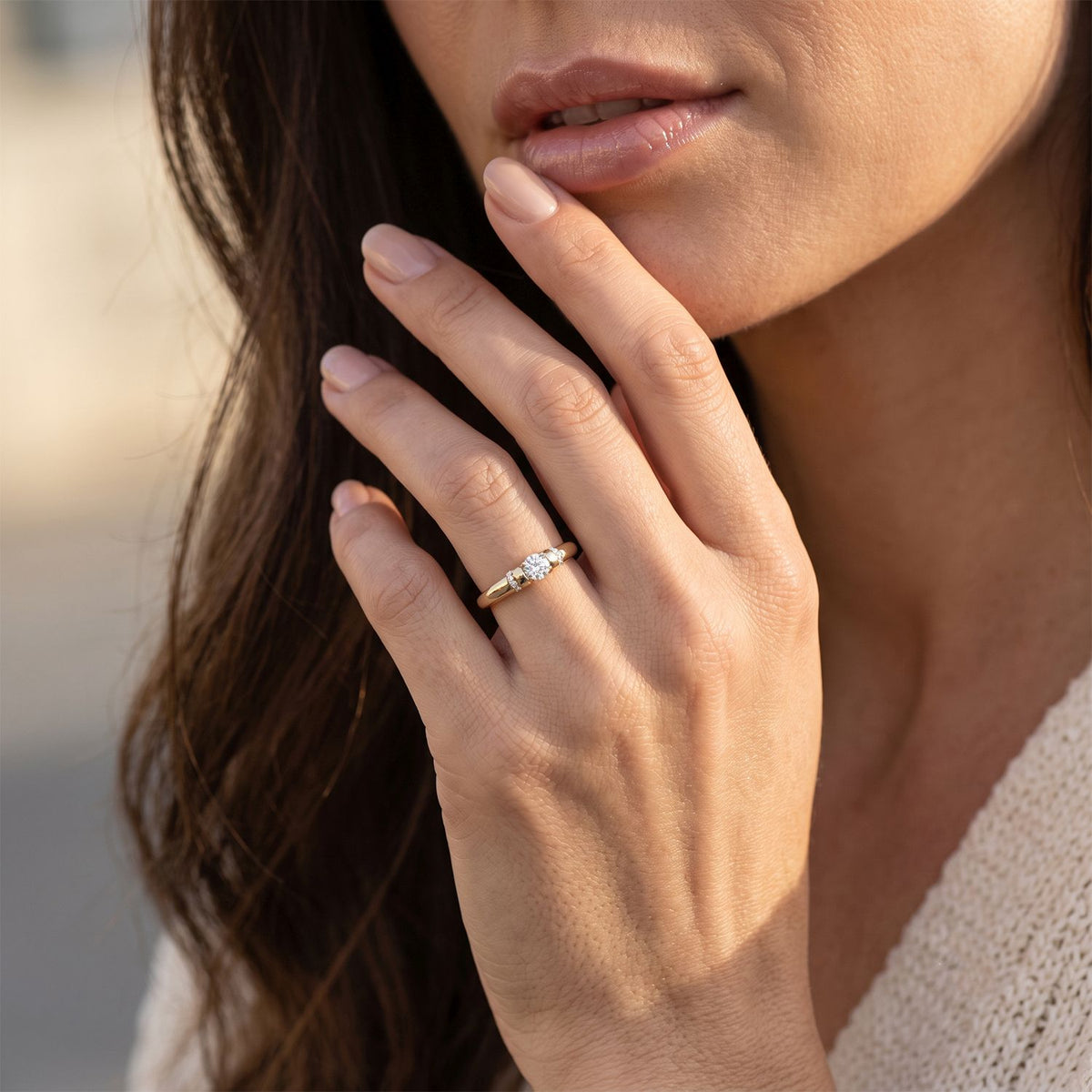 750 Gelbgold vermeil