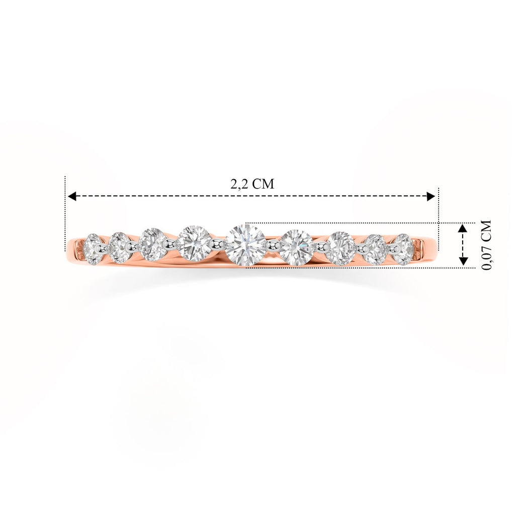 750 Roségold vermeil