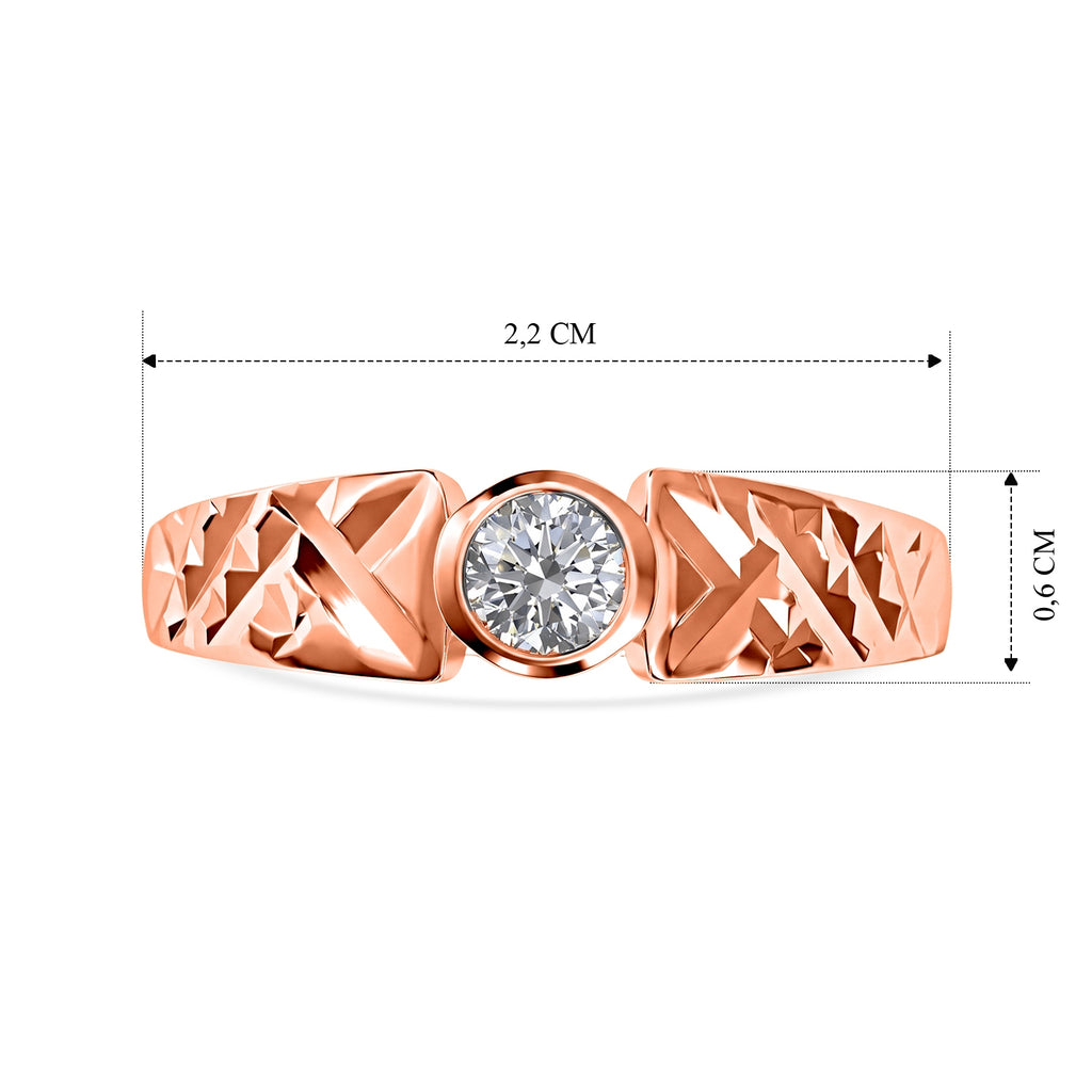 750 Roségold vermeil