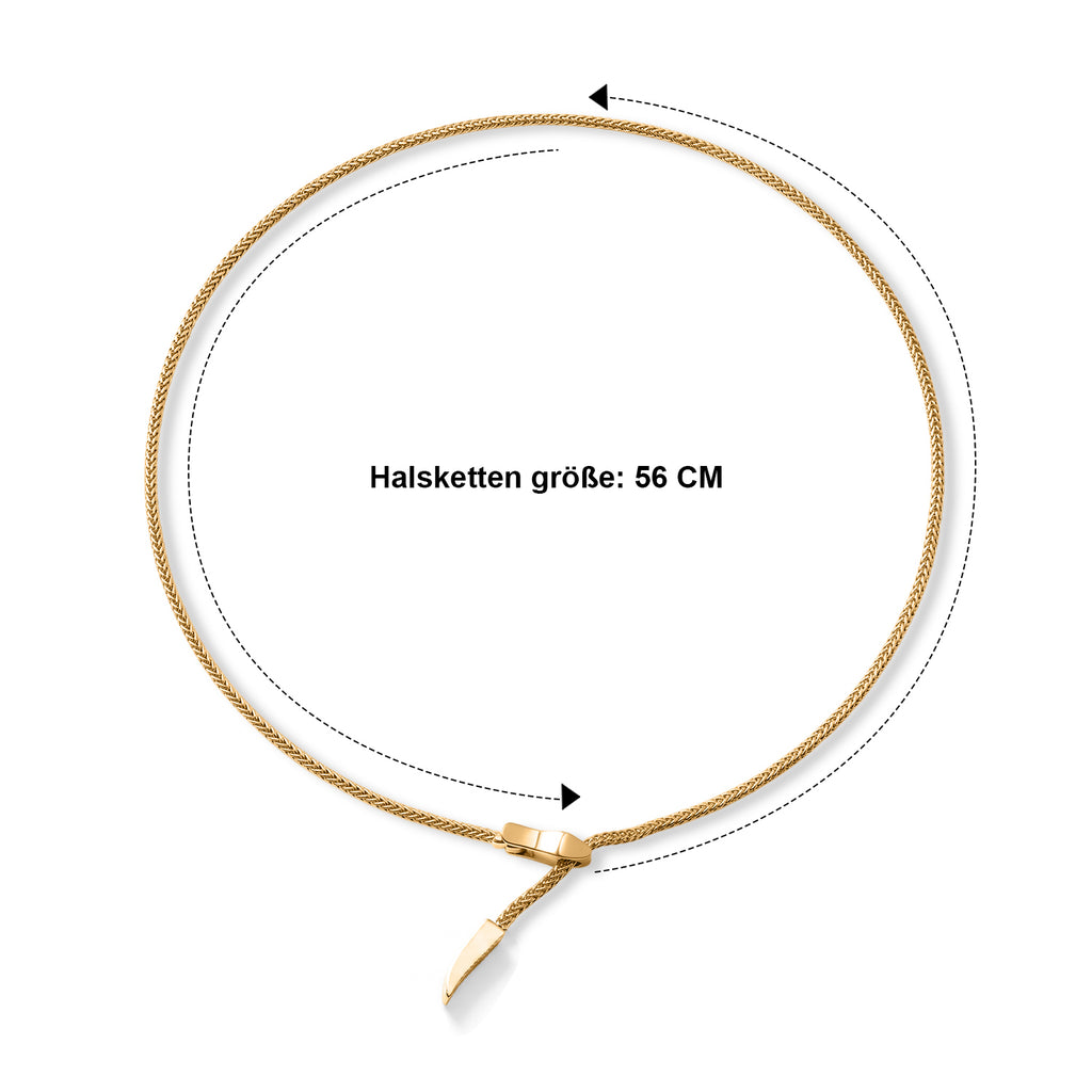 375 Gold Halskette ca. 56 cm ca. 5,48g