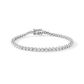 Lab Grown Diamant SI-GH Armband ca. 19 cm 925 Silber Rhodiniert ca. 2,01 ct.