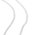 Süßwasser Seed Perle (3-4 mm) Halskette ca. 45 cm 316L Edelstahl 49.90 ct