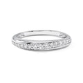 LUXURIANT DIAMOND - Lab Grown Diamant SI-GH Ring 925 Silber 750 Gelbgold vermeil (Größe 17.00) ca. 0,30 ct
