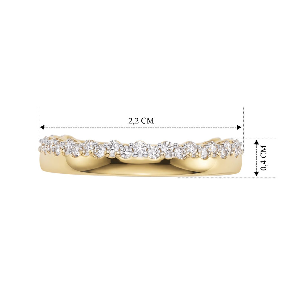750 Gelbgold vermeil
