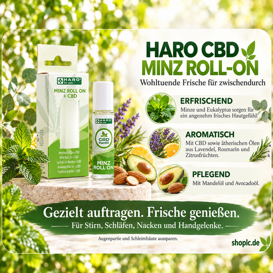 HARO - Minz-roll-on + CBD 10ml