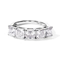 D'Joy Moissanit Ring 925 Silber Rhodiniert (Größe 17.00) ca. 3,02 ct