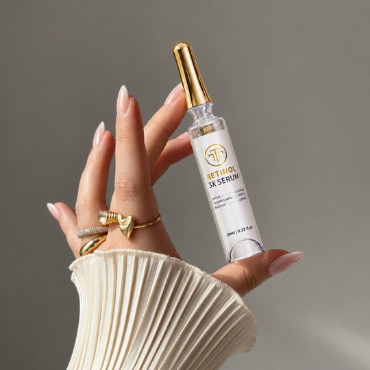 TOM-TIT-TOT Retinol 3X Serum, koreanische Gesichtspflege mit Retinol und Bakuchiol, 10ml
