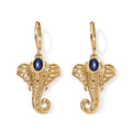 EVER TRUE Diffundierter Stern blauer Saphir Ohrringe Reine Bronze (5-10 Werktage Lieferzeit) ca. 1,68 ct.
