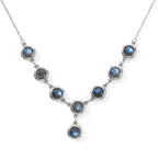 EVER TRUE AAA Labradorit Halskette ca. 45 cm 316L Edelstahl ca. 13,35 ct.