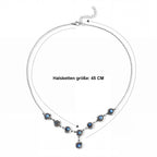 EVER TRUE AAA Labradorit Halskette ca. 45 cm 316L Edelstahl ca. 13,35 ct.