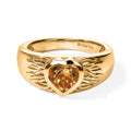 EVER TRUE Citrin Ring Reine Bronze (Größe 17.00) ca. 1,13 ct