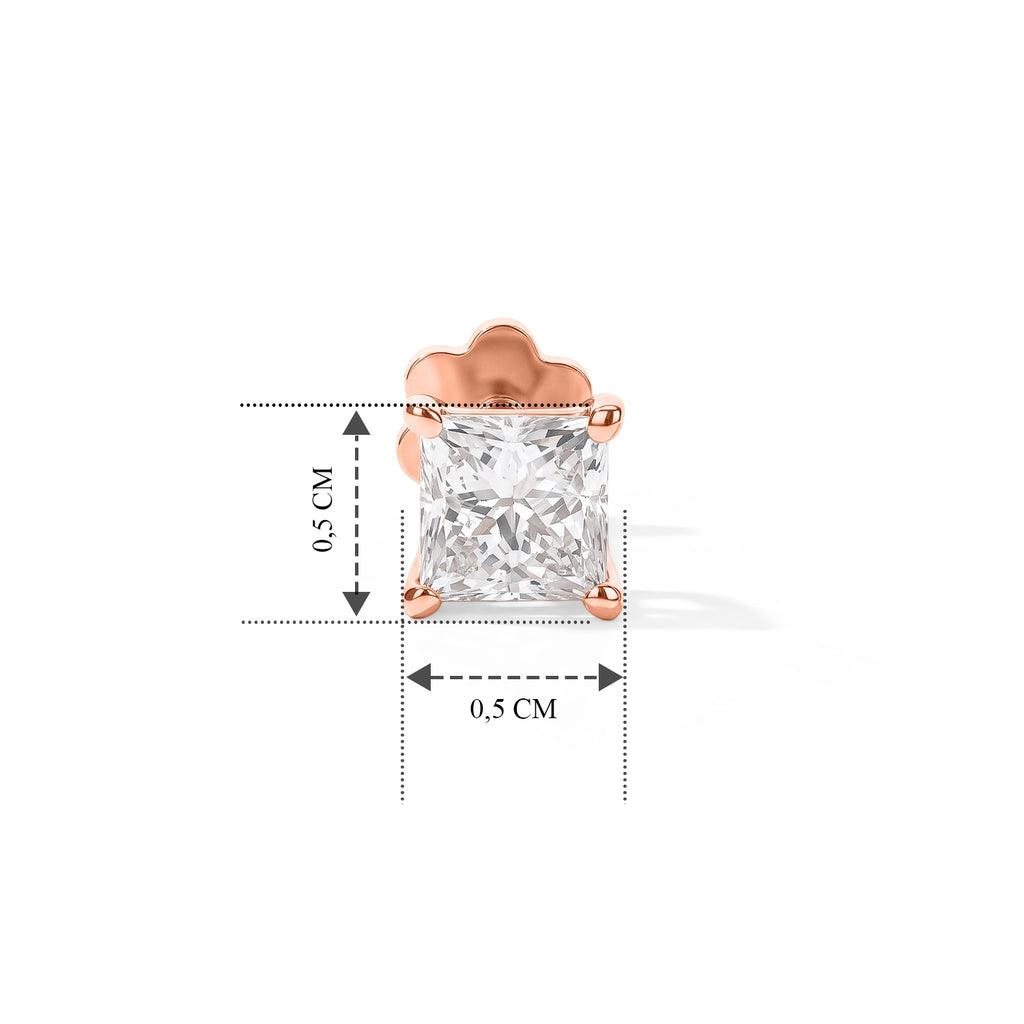 750 Roségold vermeil