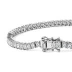 LUXURIANT DIAMOND - Lab Grown Diamant VS-EF Armband ca. 20 cm 925 Silber Rhodiniert ca. 8,00 ct.