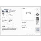 LUXURIANT DIAMOND - Lab Grown Diamant VS-EF Armband ca. 20 cm 925 Silber Rhodiniert ca. 8,00 ct.