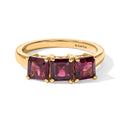 EVER TRUE Natürlicher Rhodolith Granat Ring Reine Bronze (Größe 17.00) ca. 2,42 ct