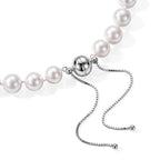 D'Joy AAA Weiße Edison Perle (11-13 mm) Halskette ca. Flexibles cm 925 Silber Rhodiniert 429.00 ct