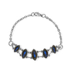 EVER TRUE AAA Labradorit Armband ca. 19 cm 316L Edelstahl ca. 10,36 ct.