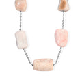 EVER TRUE Rosa Opal Halskette ca. 60 cm 316L Edelstahl ca. 325.00 ct
