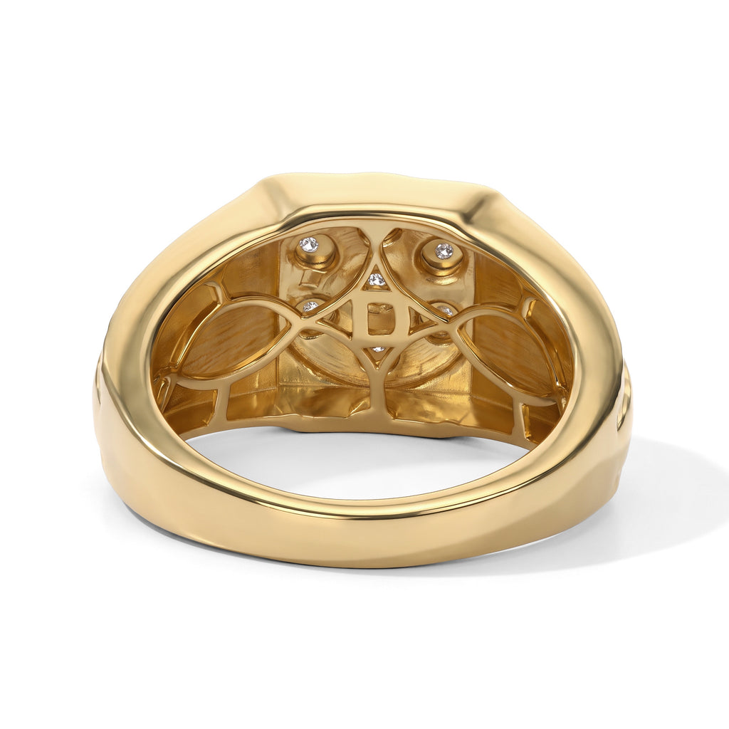 750 Gelbgold vermeil