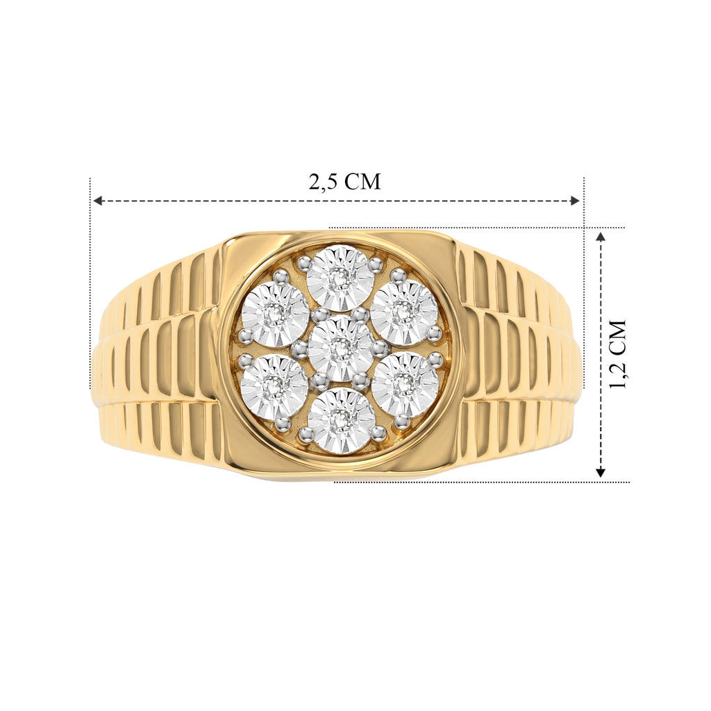 750 Gelbgold vermeil