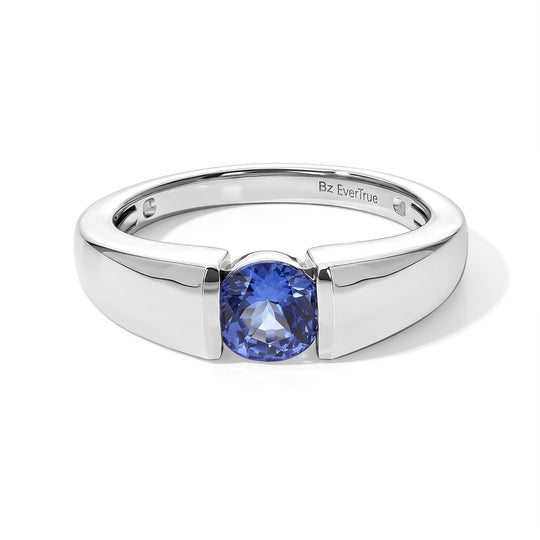 EVER TRUE Tansanit Ring Reine Bronze (Größe 21.00) (10-15 Werktage Lieferzeit) ca. 0,91 ct