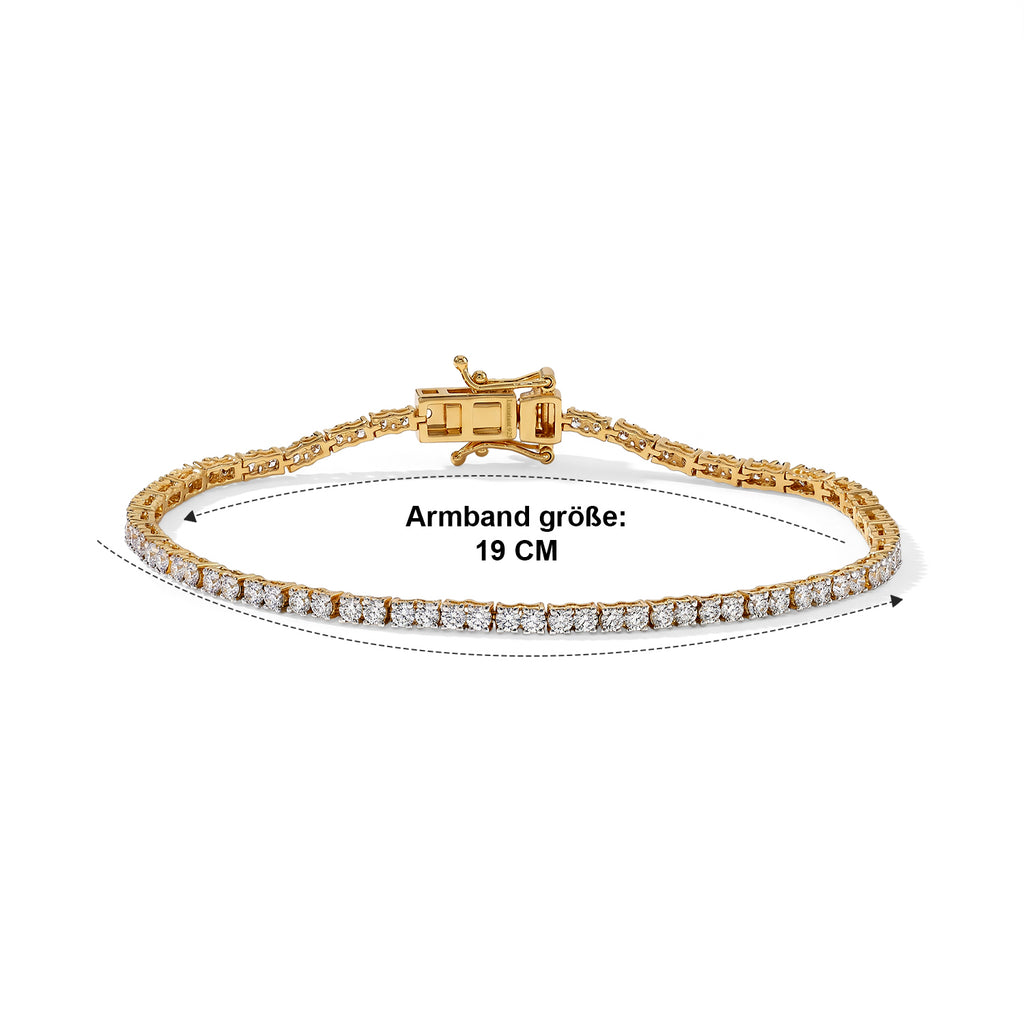 750 Gelbgold vermeil