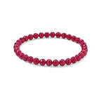 Lab Grown Rubin Armband 18 cm (10-15 Werktage Lieferzeit) ca. 60.00 ct