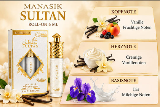 Manasik Saphire Red Rollerball Parfümöl 6 ml