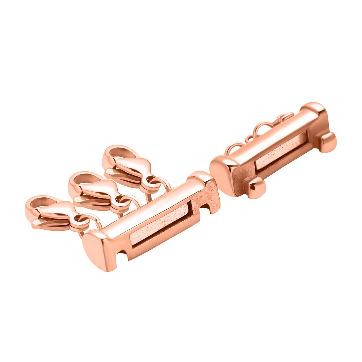 Karabinerverschluss Rosegold