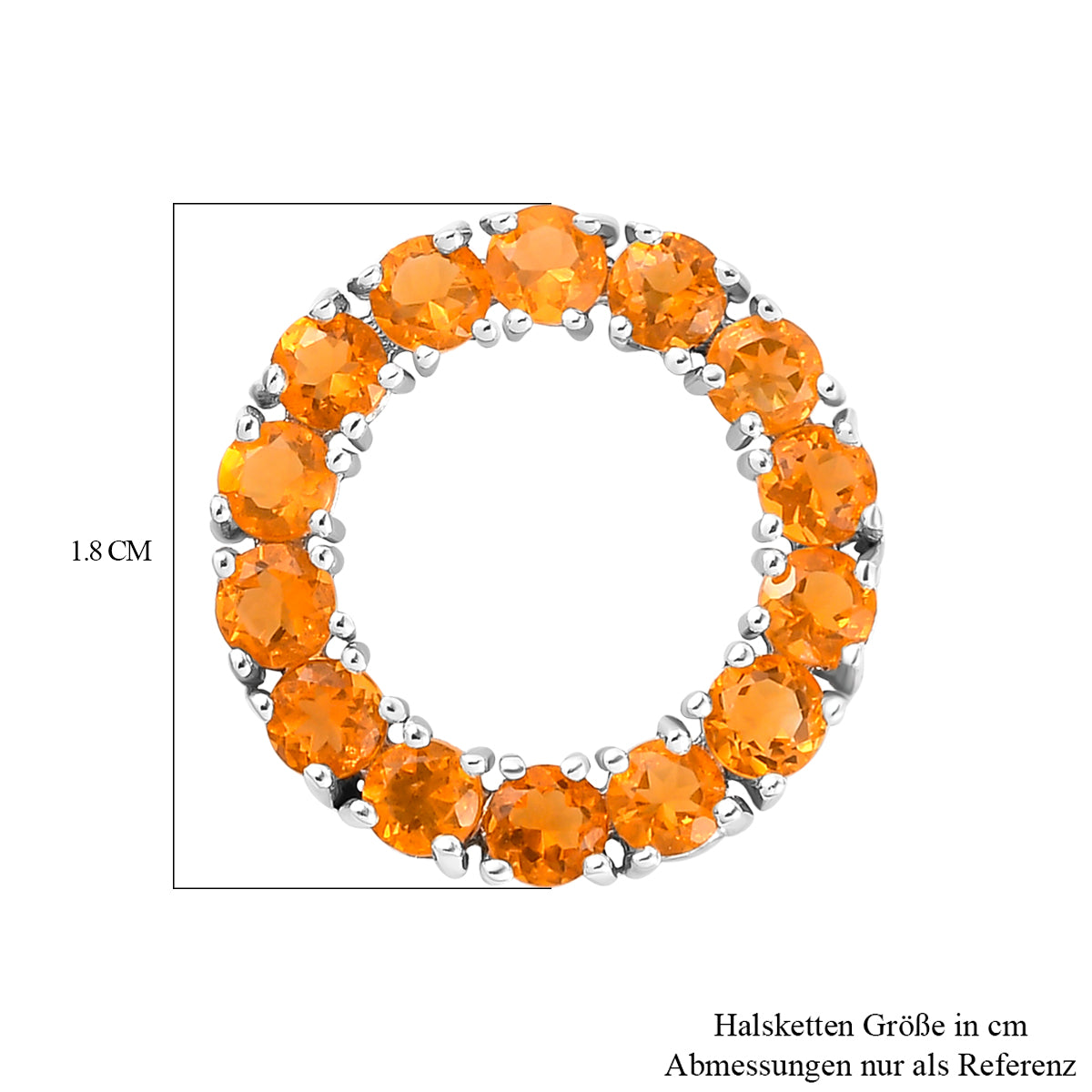 Salamanca Feueropal-Anhänger, 925 Silber platiniert ca. 1.15 ct