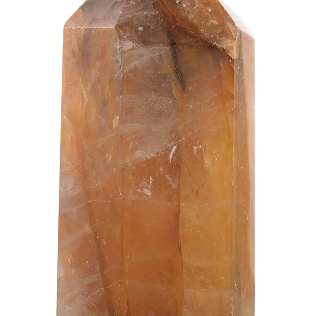 Gelber Hämatoid-Quarz Obelisk - Medium - ca. 2560 cts.
