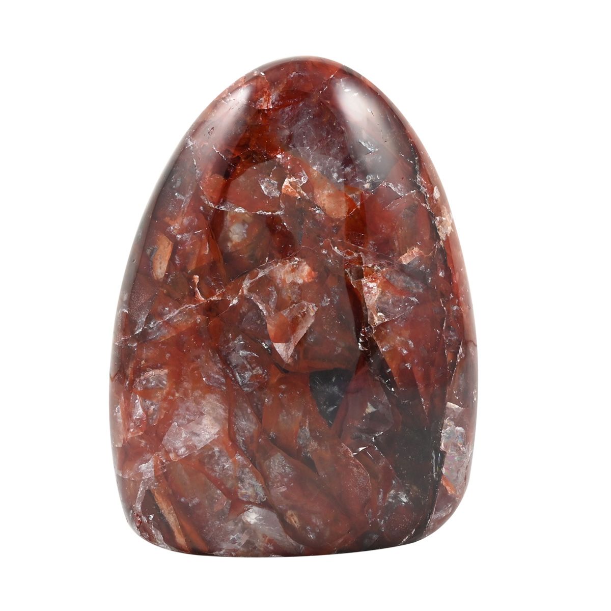 Heated Hämatoid-Quarz Figurine - Large ca. 2255 cts.