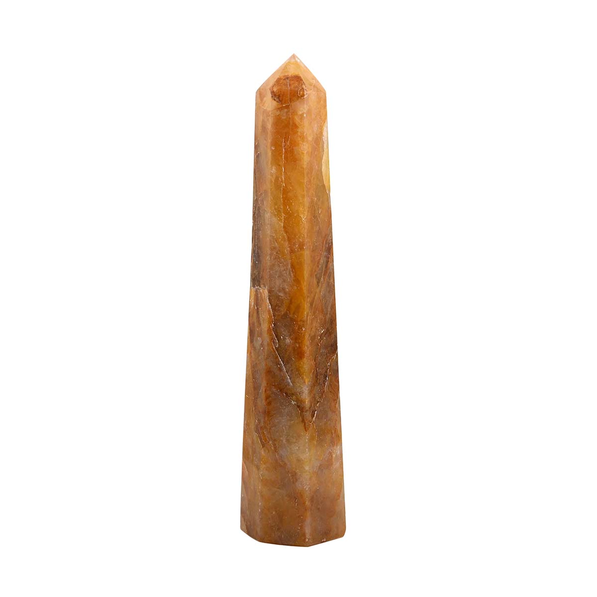 Gelber Hämatoid-Quarz Obelisk - L, ca. 3010 cts.