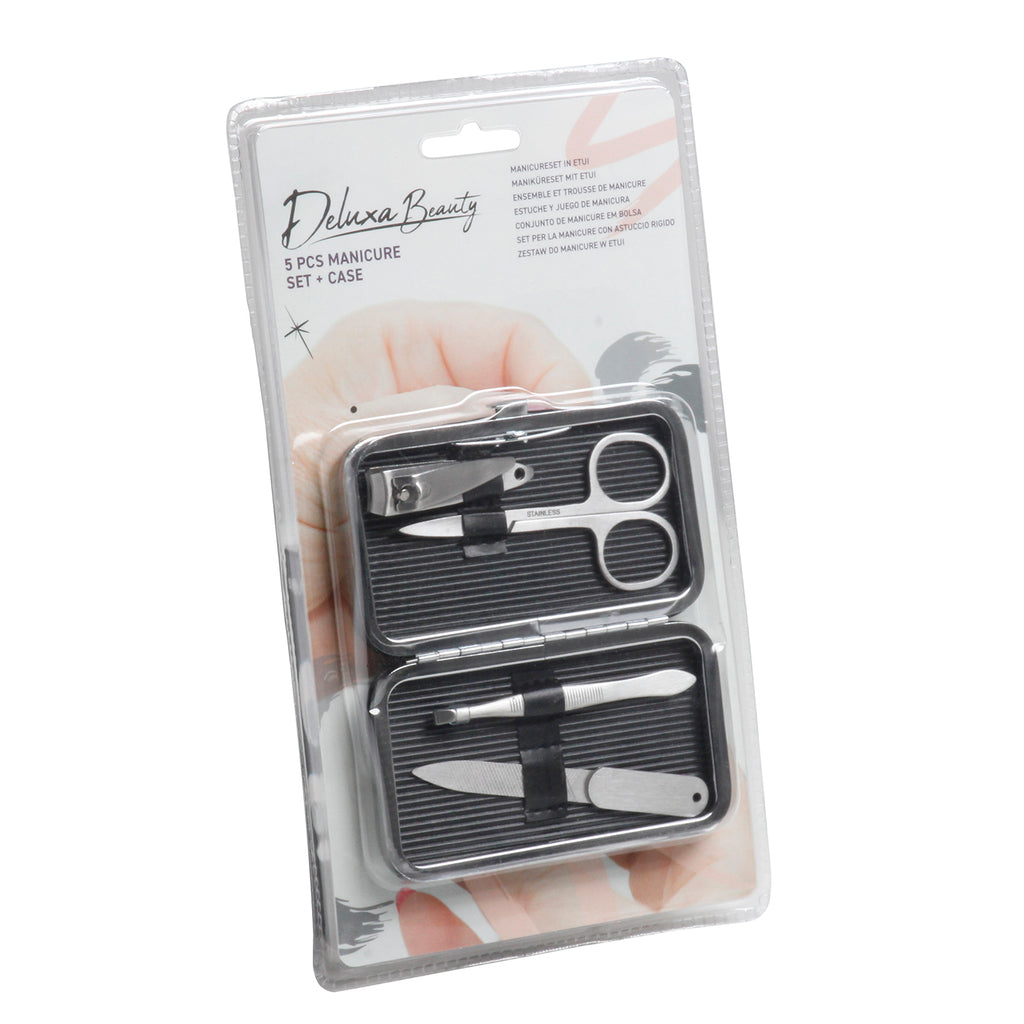 Maniküre Set mit praktischer Tasche, 5-tlg