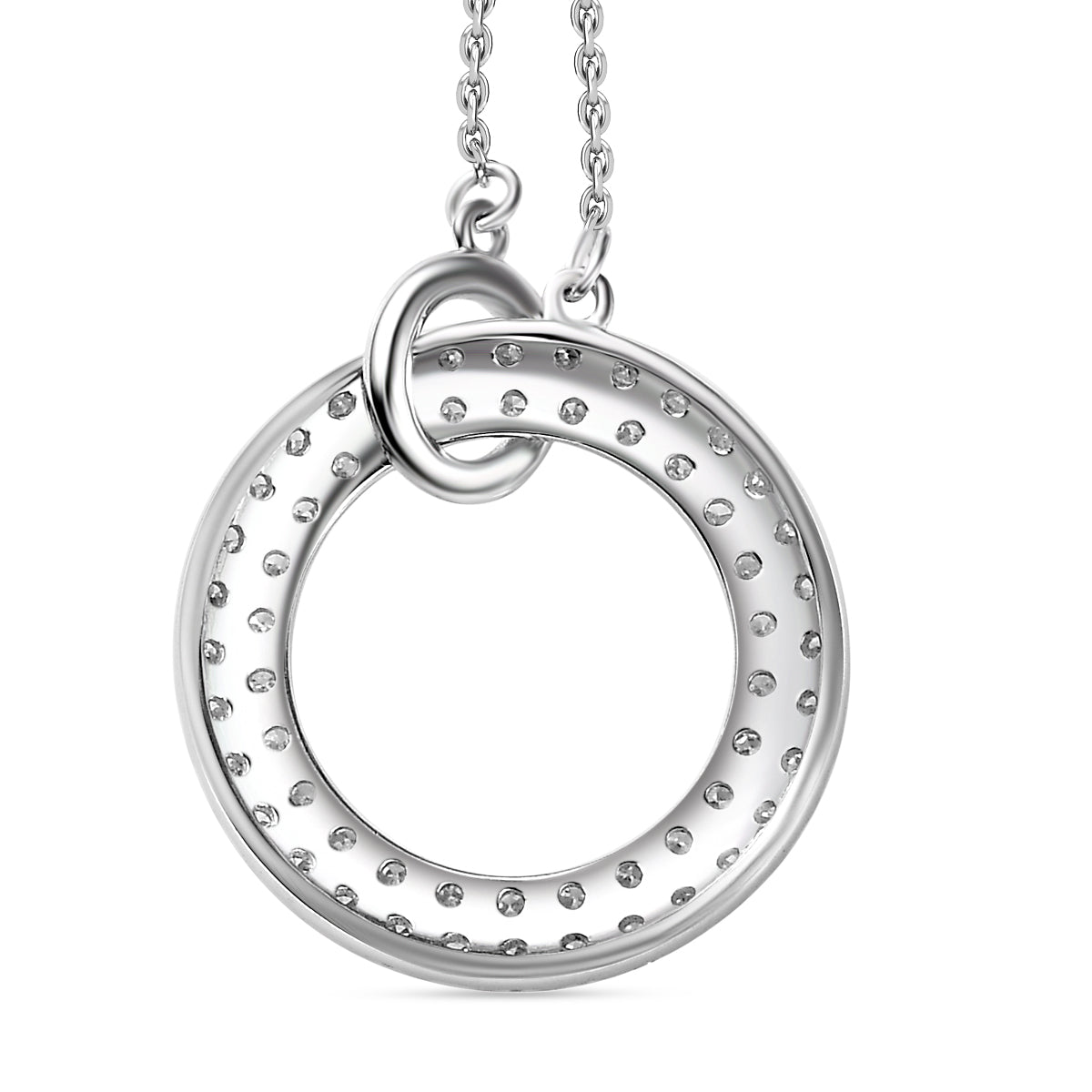 Schmuck-Trio: LUXURIANT DIAMOND SI-GH Labor Diamant Schmuckset (Ringgröße 17,5)